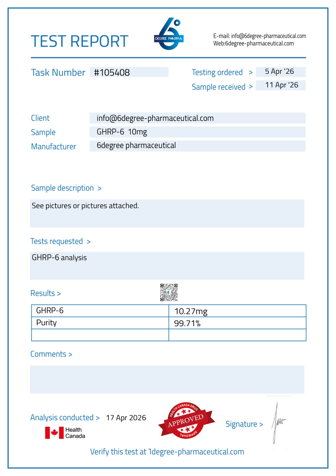 GHRP-6 / 10 MG - Image 3