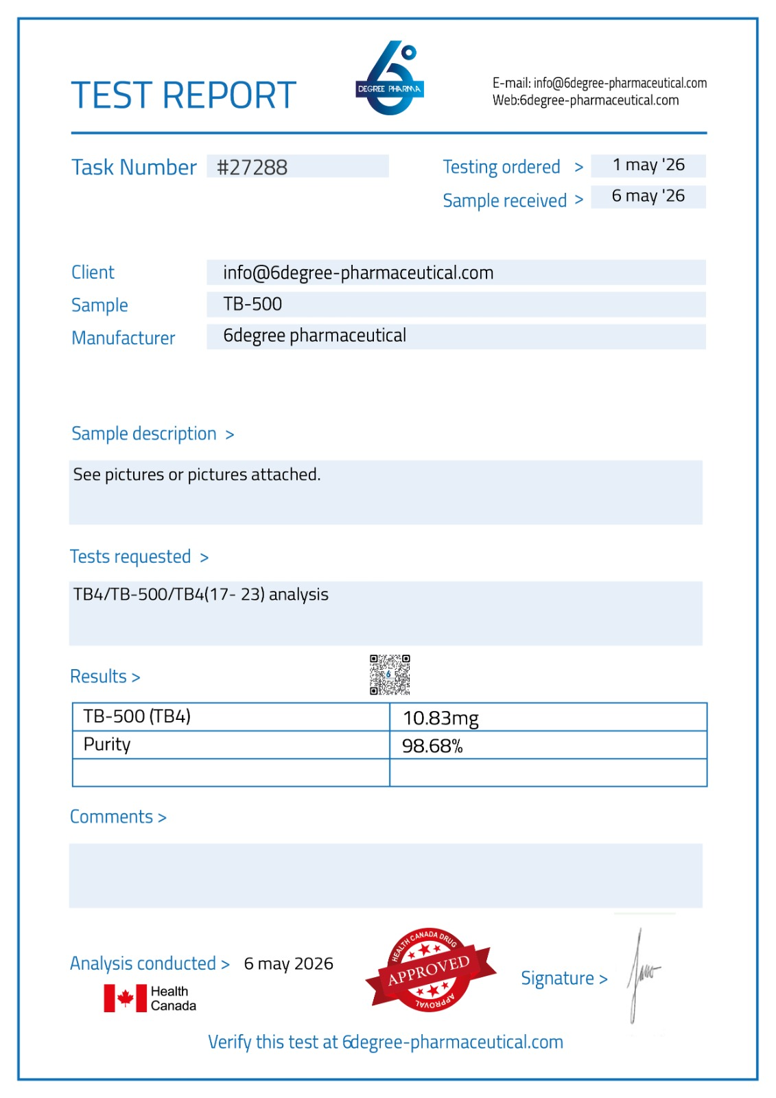 TB-500 / 10 MG - Image 3
