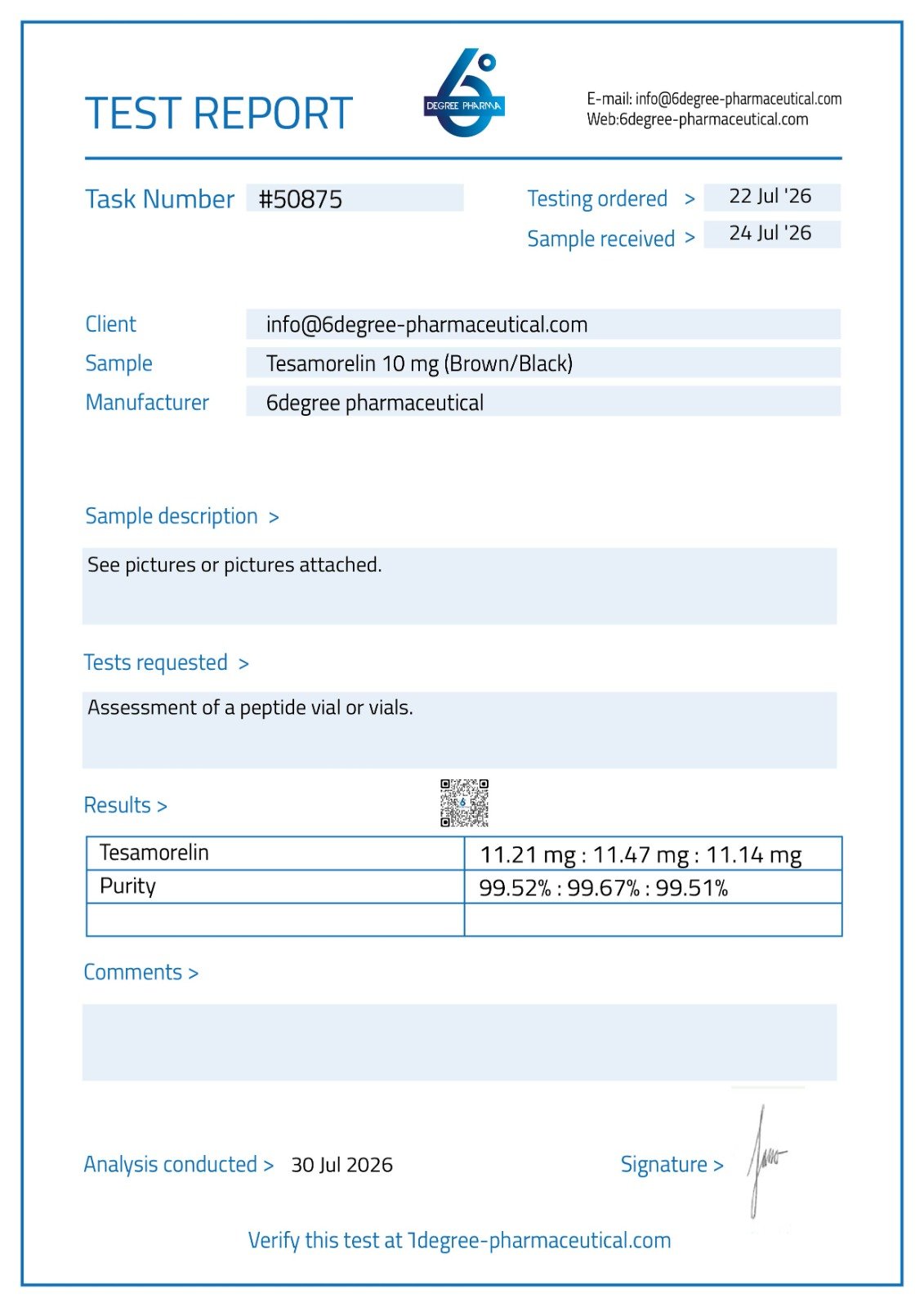 TESAMORELIN 10 mg - Image 3